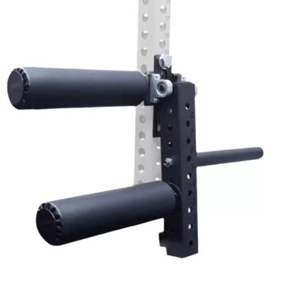 ZyKnaurral Seated Leg Extension and Curl Exercise Machine, Adjustable Leg Gym Equipment Attachment, Gym Squat Rack Accessory,26mm