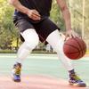 ZODEYI Wrestling Knee Pads Compression Leg Sleeve with Knee Pad and Calf Pad, 1 Pair Knee Sleeve with Shin Guards Shin Pads for Football, Baseball, Rugby, Lacrosse (2, White, XX-Large) view 3