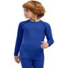 ATTIQOZI Boys' Compression Shirts Youth Long Sleeve Football Baseball Undershirt Sports Quick Dry Athletic Baselayer 4,5,6 Pack Bl/Gr/Bl/Gr/Dark Blue S view 4