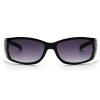 mincl Fashion Y2K Ladies Pattern Relief Square Rhinestone Sunglasses Retro Style Elegant Summer Vacation Beach Glasses N48 (black) view 2