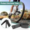 equlup Bicycle Rim Liner, 20in/24in/26in/27.5in/29in/700C Bike Rim Strip Tape PVC Mountain Bike Protection Pad Lightweight Inner Tube Tyre Cushion Puncture for Road Bicycle (20 inch) view 3
