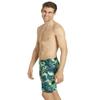 iSwim Men's Lite Swimsuit Jammer, UPF 50+ Sun Protection, Durable Polyester Spandex, Adjustable Drawstring Waist, Ideal for Competitive Swimming, Breeze - Green 24 view 1
