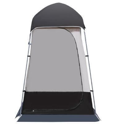 Shower Tent for Camping Outdoor Privacy Tent 63 * 63 * 94.5" Spacious Camping Changing Tent Dressing Room Portable Toilet Tent Camping Privacy Shelter Instant Outdoor Rain Shelter (Coffee Brown)