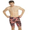 iSwim Men's Lite Swimsuit Jammer, UPF 50+ Sun Protection, Durable Polyester Spandex, Adjustable Drawstring Waist, Ideal for Competitive Swimming, Breeze - Red 24 view 1