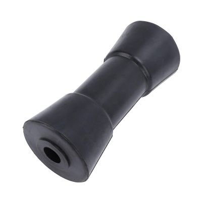 6 Inch Heavy Duty Boat Trailer Roller, PU Marine Keel Roller, Replacement Boat Trailer Parts, Black