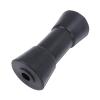 6 Inch Heavy Duty Boat Trailer Roller, PU Marine Keel Roller, Replacement Boat Trailer Parts, Black view 1