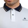 AbbyHold Men's Long Sleeve Polo Shirts with Collar Slim Fit Collared Shirts for Work, Golf, Casual (S, White) view 4