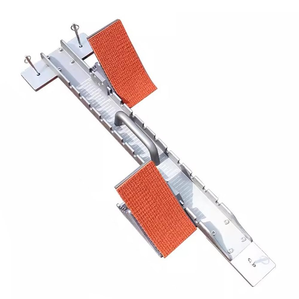 KK-GAL Sprinter Starting Block, Track and Field Starting Blocks, Adjustable 6 Angle Setting for Beginners, Multi-Function Aluminum Alloy Starting Block, for Plastic Runway, Tracks,90cm b