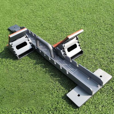KK-GAL Extra Long Starting Block for Racing, Portable Starting Blocks for Track & Field Training, 4 Angle Adjustable Sprinter Starting Block, Multi-Function Starting Blocks for Plastic Runway