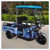 CHZDPP Tricycle Rainproof Canopy with Reflective Strips, Adult Tricycle Cover for Outside Riding & Storage, 31/39/ 43 inch Sanbengzi Awning for Rain Sun(Dark Blue,31.5inch/80cm Wide) view 1