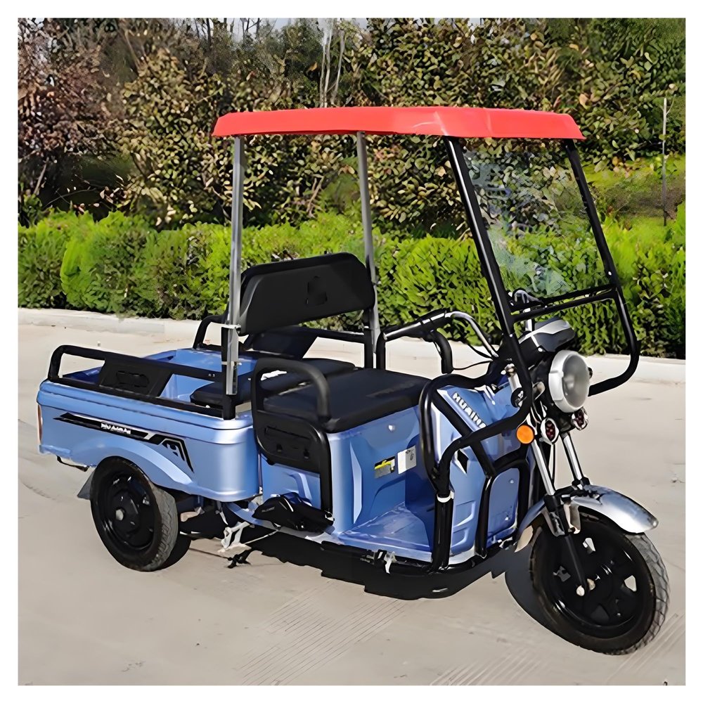 CHZDPP Tricycle Rainproof Canopy with Reflective Strips, Adult Tricycle Cover for Outside Riding & Storage, 31/39/ 43 inch Sanbengzi Awning for Rain Sun(Red,31.5inch/80cm Wide)