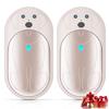 AI Hand Warmers Rechargeable 2 Pack, 6000mAh Electric Pocket Heater with 20H Heating, 3 Levels, Snap-On 2-in-1 Design, Winter Gift for Men & Women, Hiking, Hunting, Outdoor view 1
