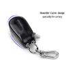 STBTOO Men's Leather Key Bag with 180-degree Zipper, Chain Key Ring, and Business Butler Holder view 4