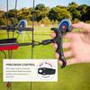 PEAKTREND Compound Bow Aid ReleaserAdjustable Can Rotate 360 Thumb Release Bow Aluminum Alloy AidsArchery Release Aids-Black view 2