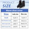 Thermal Skate Covers,Insulated Warm Skate Boot Covers for Ice Skating and Figure Skates,Skates Skating Boot Covers,Boot Covers for Skates,Skating Cover For Kids Youth Adults,Skate Accessories. view 2