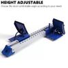 KK-GAL Track & Field Starting Blocks, Aluminum Alloy Multi-Function Starting Block, 6 Angle Adjustable Starting Block for Sprinter Athlete, Lightweight Track Training Starting Block view 2