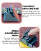 KK-GAL Sprinter Starting Block, Track and Field Starting Blocks, Adjustable 6 Angle Setting for Beginners, Multi-Function Aluminum Alloy Starting Block, for Plastic Runway, Tracks,90cm a view 2