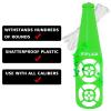 ATFLBOX 6 Pack Shatterproof Plastic Bottle Targets and 5 in 1 Auto Reset Pellet Target view 3