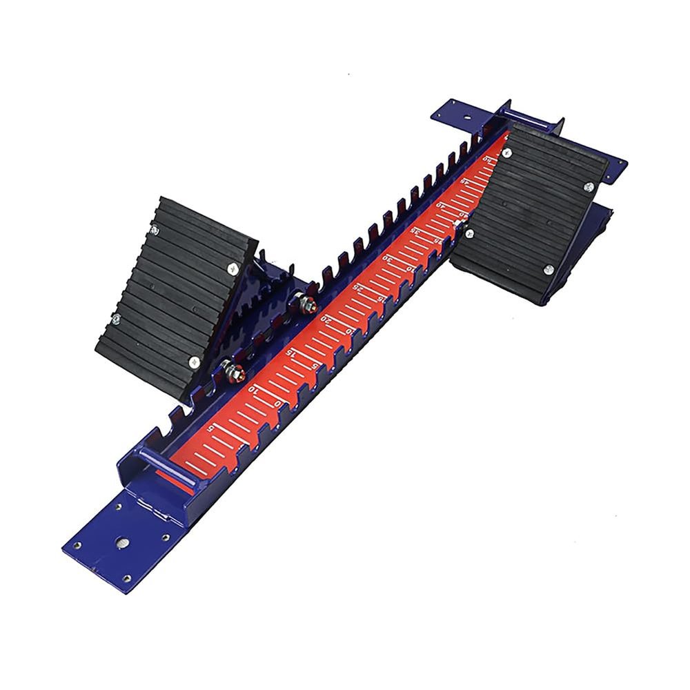 KK-GAL Track Starting Block, Lightweight Aluminum Alloy Track & Field Starting Block, 8 Angle Adjustable Sprinter Starting Blocks, Sports Starting Block for Racing, for Plastic Runway Cinder Track