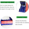 KK-GAL Track Starting Block, Lightweight Aluminum Alloy Track & Field Starting Block, 8 Angle Adjustable Sprinter Starting Blocks, Sports Starting Block for Racing, for Plastic Runway Cinder Track view 4
