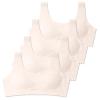SALIA GIRL Training Bras for Girls 10-16 Sports Seamless Bra with Removable Padding Bras, Large view 1