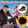 Heated Sneakers for Women Men - Rechargeable Electric Heated Shoes with 3 Heating Levels, Waterproof Upper, Non-Slip Rubber Sole, Winter Warmth Footwear for Hiking Outdoor Activities (Black, Adult, Men, 8, Numeric, US Footwear Size System, Medium) view 2