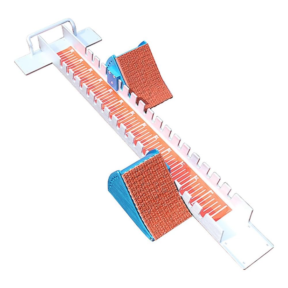 KK-GAL Sprinter Starting Block, Multi-Function Track Starting Blocks, Aluminum Alloy Sports Starting Block for Racing, 6 Angle Adjustable Running Blocks Suitable for Athletics
