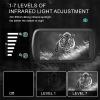 SKIOVEMI Night Vision Goggles/4K Night Vision Binoculars/Digital Night Vision with 8X Digital Zoom, 350M-400M Views in Total Darkness, Include 32GB Card view 4