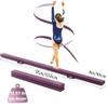 Pangu 4-Inch Wide Folding Gymnastics Balance Beam for Kids  Lightweight Wooden Core with Suede Cover, Recessed Hinges, Ideal for Indoor & Outdoor Home Training view 4