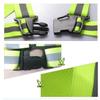 WWBDZSW Adjustable Safety Reflective Vest,Running Vest,Safety Belt,Elasticity Lightweight Reflective Straps,High Visibility for Running,Construction,Cycling,Walking,Foldable Portable-Yellow||3pcs view 4