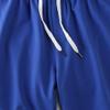 Maiyifu-GJ Men's Running Shorts Elastic Waist Lightweight Athletic Shorts Summer Casual Workout Training Short Pants (Apricot+Blue,Medium) view 3