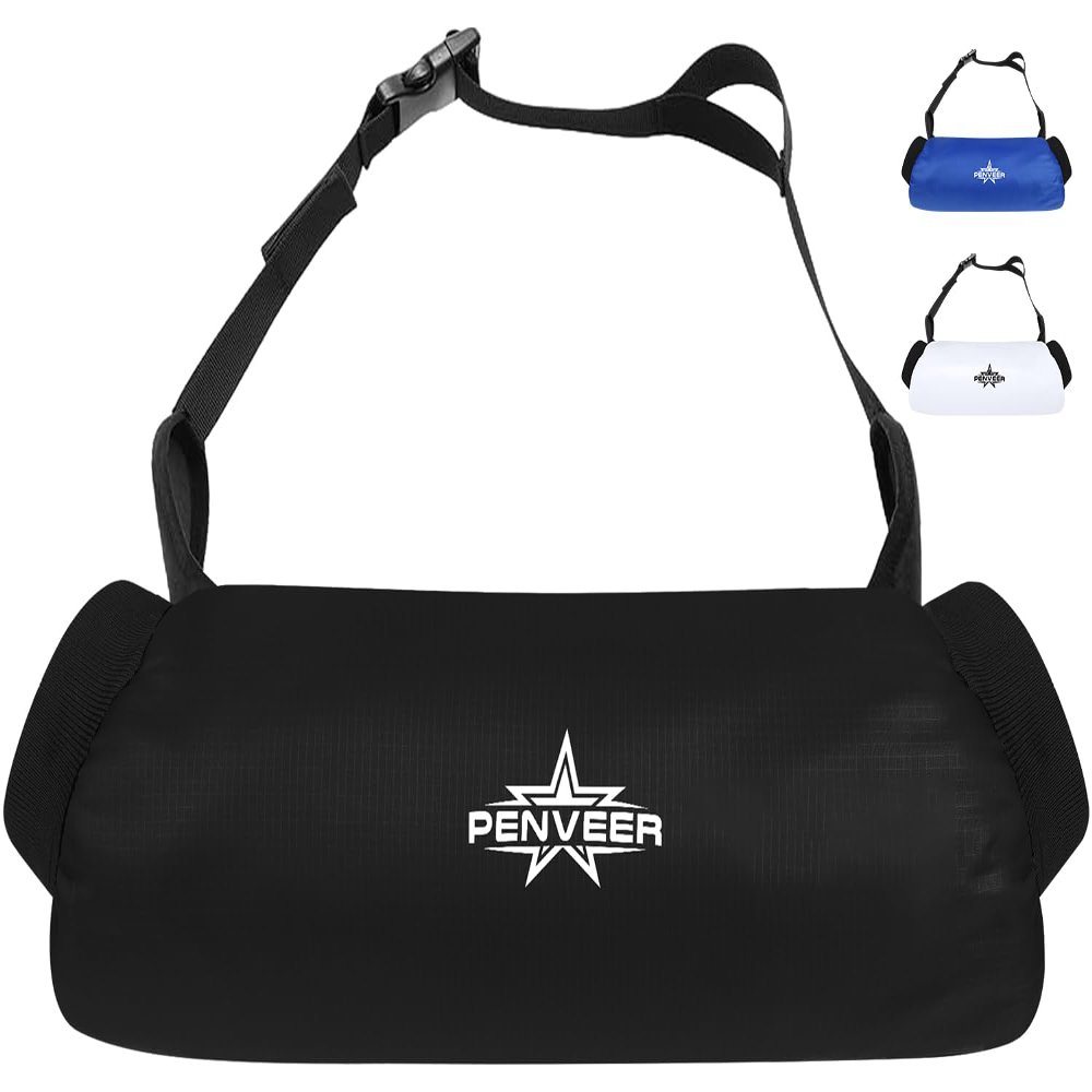 Penveer Football Hand Warmer Pouch Youth & Adult, Waterproof Hand Warmers Football with Zipper Pocket and Adjustbale Strap, Best Cold Weather Football Gear