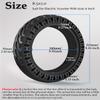 Felixstory 8.5x2.0 Inch Solid Tire, 50/75-6.1 8 1/2x2 Scooter Tire Fit for iScooter S9pro VOLPAM SP03 Scooter, Explosion-proof, Honeycomb Shock Absorption, Front Rear Tyre, for Rim with 165mm diamater view 2