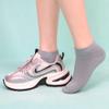 Women's Thin Low Cut Ankle Cotton Socks - 6 Pairs Lightweight Non-Slip No Show Socks, Classic Casual Running Socks (US, Numeric, 8, 11, Regular, Regular, Light grey) view 3