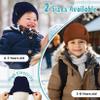 Century Star Baby Beanie Winter Baby Boy Hat Infant Toddler Beanies for Boys Girls Knit Warm Baby Girl Hats Black 0-3T view 3