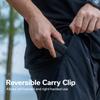 CIVIVI Hid Folding Pocket Knife, 4.14" Sharp 14C28N Blade G10 Handle Nested Liner Lock Kitchen Knife with Thumb Stud Opener, Ideal for Outdoor Use Camping Hiking and EDC C23008-1, Black view 4