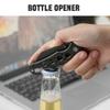 CIVIVI Pragma Folding Knife, Pocket Knife Multitool with EDC Carabiner, Bottle Opener, 2.2" Nitro-V Blade Aluminum Handle, Ideal Gift for Men Women C23062B-1 (Black) view 3