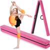 Pangu 4-Inch Wide Folding Gymnastics Balance Beam for Kids  Lightweight Wooden Core with Suede Cover, Recessed Hinges, Ideal for Indoor & Outdoor Home Training view 1