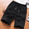 Maiyifu-GJ Mens Summer Casual Athletic Shorts Lightweight Running Workout Gym Shorts Elastic Waist Joggers Short Pants (Red+Black+Apricot,X-Large) view 2