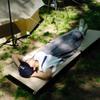 WDFYJ Camping Bed for Adults, 120kg Double Layer Oxford Camping Cots, Lightweight, Stable, Durable Portable Bed with Carrying Bag view 2