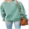 Pifnxtamy Sweatshirt for Women Tis The Season Football Sweater Long Sleeve Shirt Autumn Pumpkin Halloween Pullover Light Green view 2
