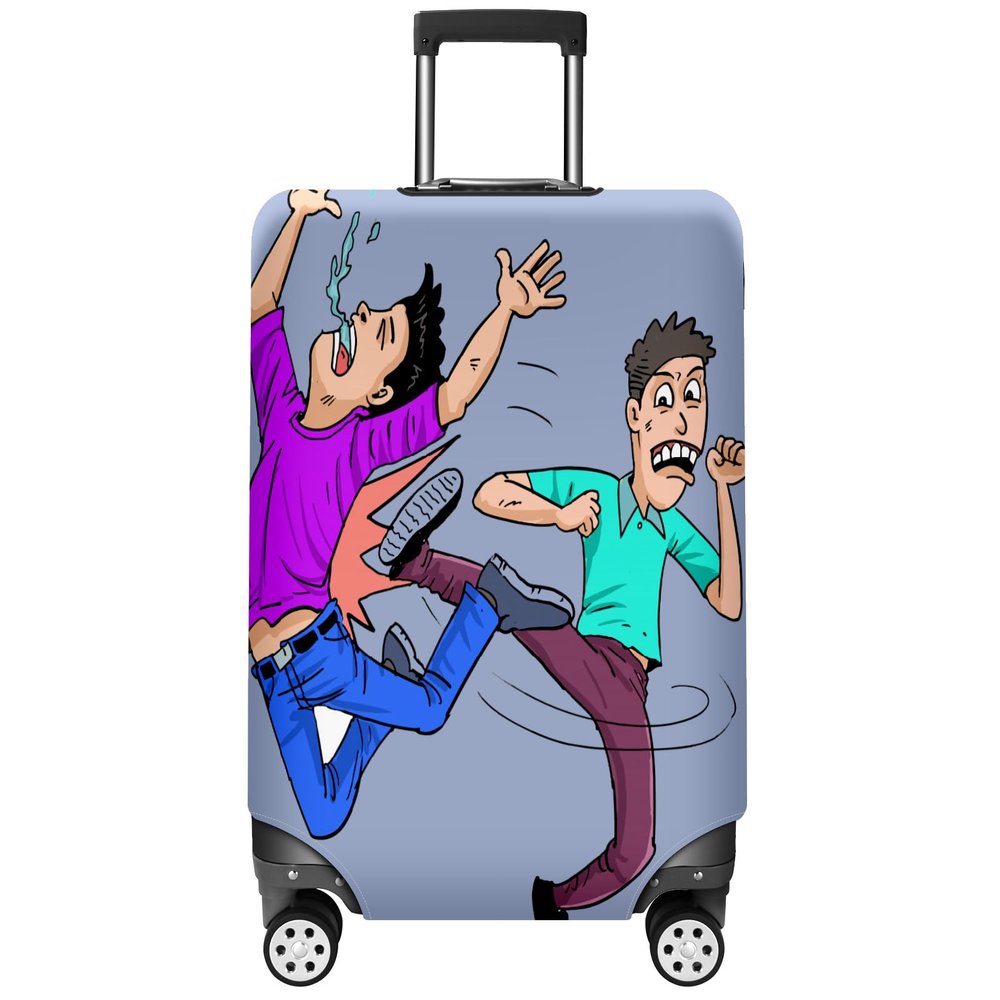AQUNNEW Enhance Your Travel Experience with Elastic Suitcase Covers The Ultimate Luggage Cover Protector for Every Suitcase Style and Size Male