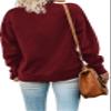 Pifnxtamy Sweatshirt for Women Tis The Season Football Sweater Long Sleeve Shirt Autumn Pumpkin Halloween Pullover Wine view 2