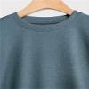 Pifnxtamy Sweatshirt for Women Tis The Season Football Sweater Long Sleeve Shirt Autumn Pumpkin Halloween Pullover Blue view 4