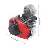 CRYBY 53CC 4-Stroke Engine, Gasoline Bicycle Engine Kit Gas Petrol Bike Engine Conversion Kit, Single Cylinder Gasoline Engine Bike Motor Kit Motorized Bicycle Kit for Adult Bikes, 6800Rpm view 2