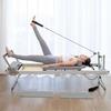 DJXIK Multifunctional Pilates Reformer, Foldable Pilates Core Bed, Yoga Exercise Fitness Professional Equipment for Home, Activity Room, Gym