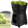 Mini Tennis Ball Machine, Automatic Tennis Ball Launcher, 30 Pieces Ball Capacity, 4M Throwing Practice, 25-70 Serve Angle Adjustable, Mobile Control, for Tennis Training view 1