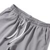 Maiyifu-GJ Mens Summer Casual Athletic Shorts Lightweight Running Workout Gym Shorts Elastic Waist Joggers Short Pants (Black+Apricot+Grey,X-Large) view 4