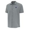 Antigua Men's Gray Dallas Cowboys Activate Woven Button-Up Shirt view 1
