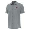 Antigua Men's Gray Houston Texans Activate Woven Button-Up Shirt view 1